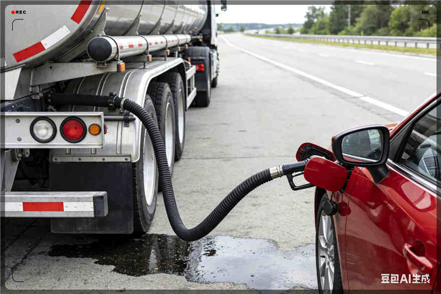 连山汽车救援送水案例